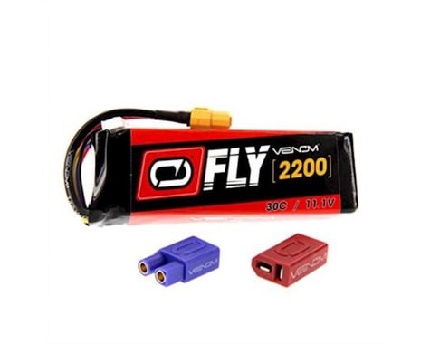 Venom Power Fly 11 1V 2200mAh 30C 3S LiPo UNI 2 0 VNR25077 HobbyTown