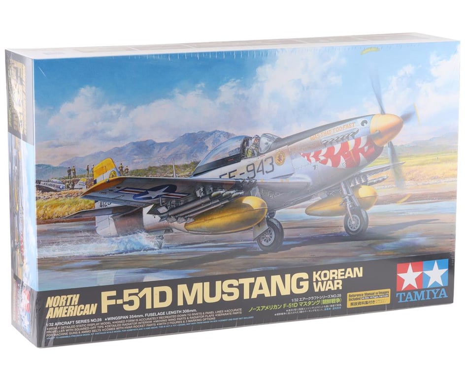 Tamiya To Release 1 32 F 51D Korean War Mustang Model Kit 50 OFF