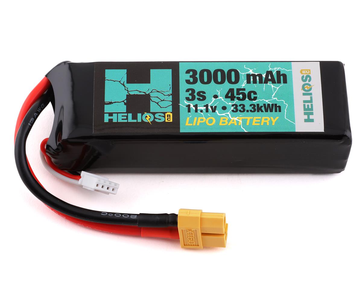 Helios Rc S C Lipo Battery W Xt Connector V Mah Hel