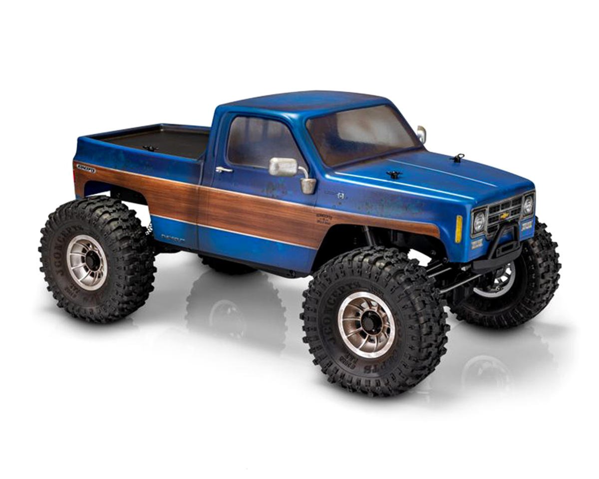 Jconcepts Tucked Chevy K Rock Crawler Pre Trimmed Body Clear