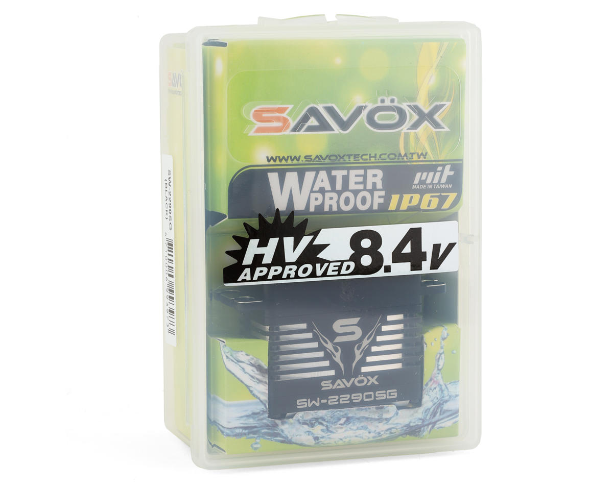 Savox Sw Sg Waterproof Premium Brushless Digital Servo Black Sav