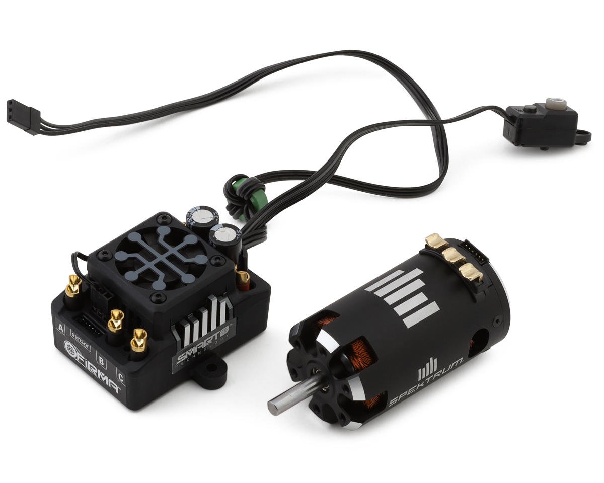 Spektrum Rc Firma Brushless Smart Esc Motor Combo Kv