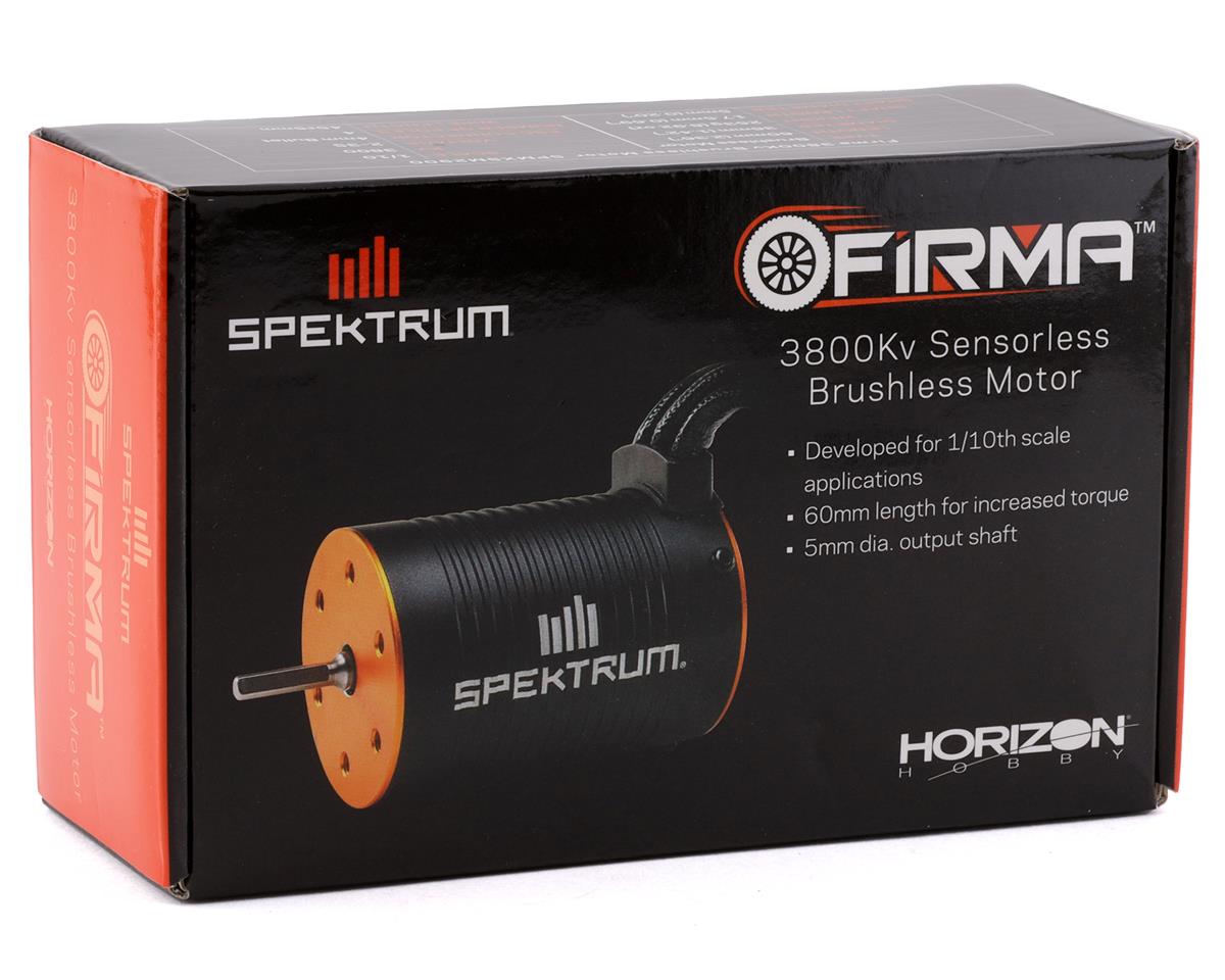 Spektrum RC Firma 4 Pole Brushless Motor W 5mm Shaft 3800Kv