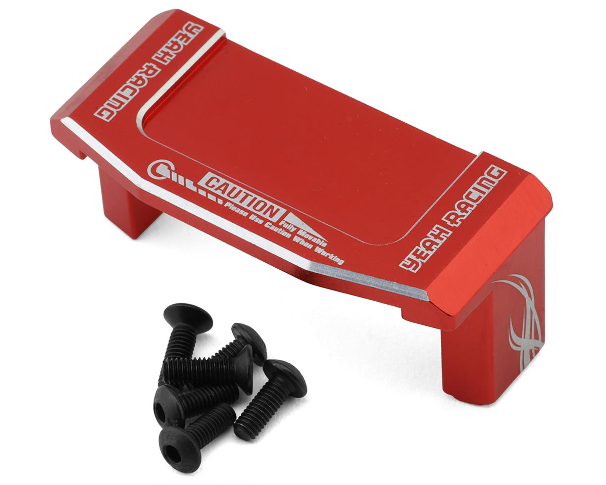 Yeah Racing Tamiya Tt Cnc Machined Aluminum Servo Mount Red Yea