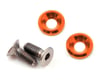 Image 1 for 175RC 3x8mm Titanium Motor Screws (Orange)