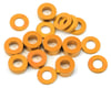 Image 1 for 175RC M3 Ball Stud Washers (16) (Gold)