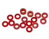 Image 1 for 175RC B6/B74/YZ2 Aluminum Hub Spacer Set (Red)
