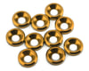 175RC Aluminum Flat Head High Load Spacer (Gold) (10)