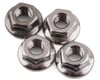 Image 1 for 175RC Traxxas Drag Slash HD Stainless Steel 4mm Serrated Wheel Nuts (Silver)