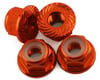 Image 1 for 175RC Traxxas HOSS 4mm Locking Wheel Nuts (Orange) (4)