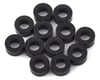 Image 1 for 1UP Racing 3x6mm Precision Aluminum Shims (Black) (12) (3mm)