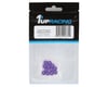 Image 2 for 1UP Racing 3x6mm Precision Aluminum Shims (Purple) (12) (2.5mm)