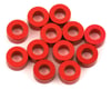 1UP Racing 3x6mm Precision Aluminum Shims (Red) (12) (3mm)