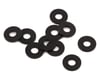 Image 1 for 1UP Racing 3x8mm Precision Aluminum Shims (Black) (10) (0.75mm)