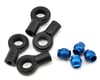 Image 1 for Team Associated Factory Team Shock Ball Ends with Aluminum Eyelets (Blue)
