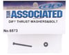 Image 2 for Team Associated Differential Thrust Washers and Bolt