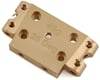Image 1 for Team Associated DR10 Factory Team Brass Front Bulkhead (25°)