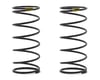 Image 1 for Team Associated 12mm Front Shock Spring (2) (Yellow/4.30lbs) (44mm Long)