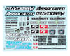 Image 1 for Team Associated AE Branding Decal Sheet