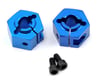Image 1 for Team Associated 12mm Aluminum Clamping Wheel Hex Set (Blue) (2)