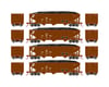 Image 2 for Athearn HO RTR 40' 3-Bay Ribbed Hopper with Load, CR (4)