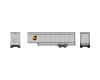 Image 1 for Athearn N 40' Drop Sill Parcel Trailer, UPS/Logo #708634