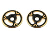 Image 1 for Avid RC Triad Wing Mount Buttons (2) (Black/Gold)