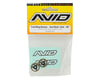 Image 2 for Avid RC Triad Wing Mount Buttons (2) (Black/Gold)