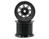 Image 1 for Axial 8-Spoke 3.8" Oversize Beadlock Monster Truck Wheel (2) (Black)