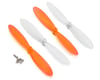 Image 1 for Ares Rotor Blade Set (2x Orange & 2x White) (Spectre X, QX75)