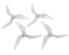 Image 1 for Azure Power 5.1" Tri-Blade 5150 Polycarbonate Race Propeller Set (Clear)