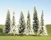Image 1 for Bachmann Scenescapes Pine Trees w/Snow (6) (5-6")
