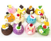 Image 1 for Bc Usa Squishies Decadent Ice Cream Top Soft Keychain, Assorted, 1 count