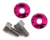 Image 1 for Team Brood M3 Motor Washer Heatsink w/Screws (Pink) (2) (6mm)