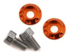 Image 1 for Team Brood M3 Motor Washer Heatsink w/Screws (Orange) (2) (6mm)