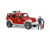 Image 1 for Bruder Toys Bruder Jeep Rubicon Fire Rescue with Fireman Vehicle