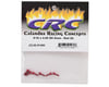 Image 2 for CRC 4-40x5/16 Socket Head Aluminum Screws (Red) (6)