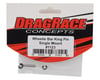 Image 2 for DragRace Concepts Drag Pak Single Mount Flat Wheelie Bar King Pin