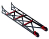 Image 3 for DragRace Concepts 10" Slider Wheelie Bar w/Plastic Wheels (Red)