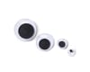 Image 1 for Darice 200-Piece Variety Pack of Round Eyes, Black and White