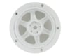 Image 2 for DS Racing Drift Element 6 Spoke Drift Wheels (Triple White w/Silver Rivets) (2)