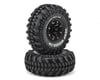 Image 1 for DuraTrax Deep Woods CR 2.2" Pre-Mounted Crawler Tires (2) (Black) (C3 - Super Soft)