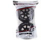Image 3 for DuraTrax Six Pack X Belted Pre-Mounted Tires (Black) (2)