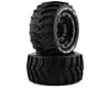 Image 1 for DuraTrax Hatchet MT Belted 2.8" Pre-Mounted Truck Tires w/17mm Hex (Black) (2)