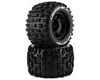 Image 1 for DuraTrax Lockup MT MT Belted 3.8" Pre-Mounted Truck Tires w/17mm Hex (Black) (2)