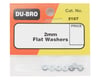 Image 2 for DuBro 2mm Flat Washers (8)