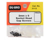 Image 2 for DuBro 2x6mm Cap Head Screws (4)