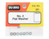 Image 2 for DuBro #2 Flat Washer (8)