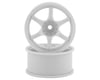 Mikuni Gram Lights 57D 6-Spoke Drift Wheels (White) (2) (7mm Offset)