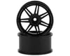 Mikuni Gnosis GS5 6-Split Spoke Drift Wheels (Black) (2) (5mm Offset)
